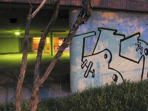 Graffiti  written  by"berzerker"